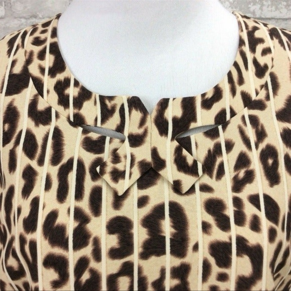 CAbi Animal Print Blouse